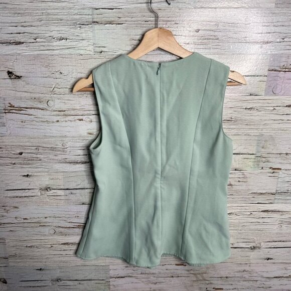 Ann Taylor green blouse  size small - Picture 7 of 7
